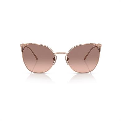 Prada PR 50ZS SVF0A5 59 Kadın Geometrik Rose Gold Metal Güneş Gözlüğü