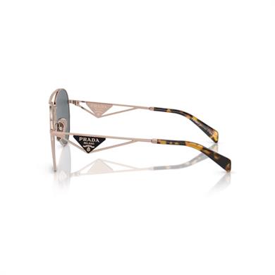 Prada PR 73ZS SVF09T 58 Kadın Damla Rose Gold Metal Güneş Gözlüğü