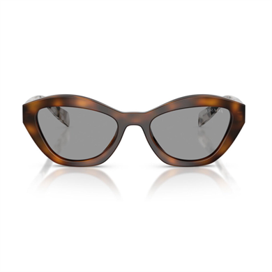 Prada PR A02S 20D50Q 52 Kadın Cat Eye Kırçıllı Kahverengi Kemik Güneş Gözlüğü