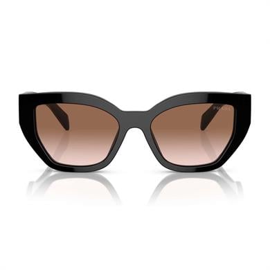 Prada PR A09S 1AB0A6 53 Kadın Geometrik Füme Kemik Güneş Gözlüğü