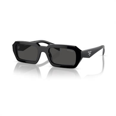 Prada PR A12S 16K08Z 52 Kadın Geometrik Siyah Kemik Güneş Gözlüğü