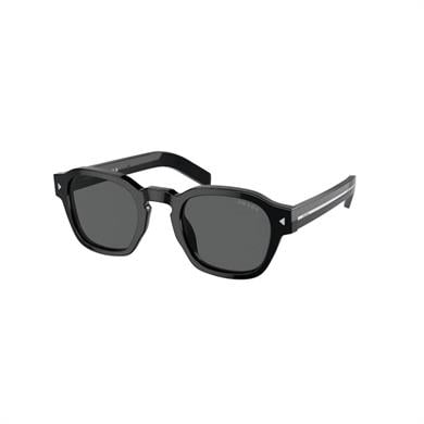 Prada PR A16S 16K731 49 Unisex Geometrik Füme Kemik Güneş Gözlüğü