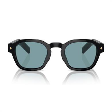 Prada PR A16S 16K04D 52 Polarize Unisex Geometrik Füme Kemik Güneş Gözlüğü