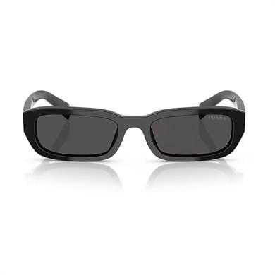 Prada PR B06S 16K08Z 53 Kadın Kare Siyah Kemik Güneş Gözlüğü