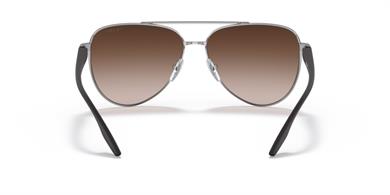 Prada PS 52WS 5AV02P 61 Erkek Damla Gri Metal Güneş Gözlüğü