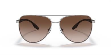 Prada PS 52WS 5AV02P 61 Erkek Damla Gri Metal Güneş Gözlüğü