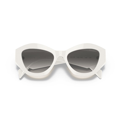 Prada SPR 07YS 142130 53 Kadın Cat Eye Beyaz Kemik Güneş Gözlüğü
