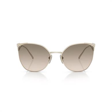 Prada SPR 50ZS ZVN3D0 59 Kadın Geometrik Gold Metal Güneş Gözlüğü
