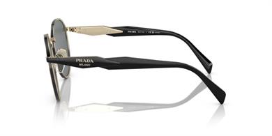 Prada SPR 56Z AAV5Z1 54 Unisex Oval Gri Metal Güneş Gözlüğü