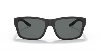 Prada SPS 01W DG002G 59 Erkek Dikdörtgen Siyah Kemik Güneş Gözlüğü  