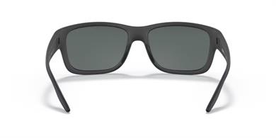 Prada SPS 01W DG002G 59 Erkek Dikdörtgen Siyah Kemik Güneş Gözlüğü  