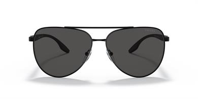 Prada SPS 52W 1BO06F 61 Erkek Damla Siyah Metal Güneş Gözlüğü