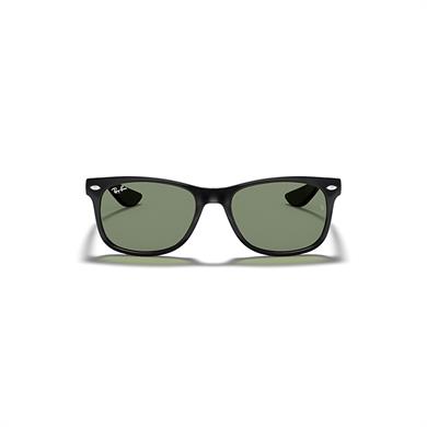 Ray-Ban Junior RJ 9052S 10071 48 Junior New Wayfarer Çocuk Kare Siyah Kemik Güneş Gözlüğü