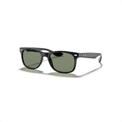 Ray-Ban Junior RJ 9052S 10071 48 Junior New Wayfarer Çocuk Kare Siyah Kemik Güneş Gözlüğü