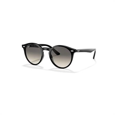 Ray-Ban Junior RJ 9064S 10011 44 Çocuk Oval Siyah Kemik Güneş Gözlüğü 