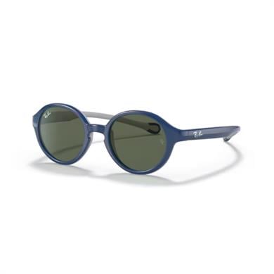 Ray-Ban Junior Rj 9075 S 709671 39 Çocuk Yuvarlak Mavi Kemik Güneş Gözlüğü