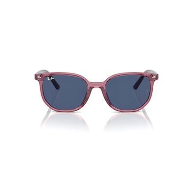 Ray-Ban Junior RJ 9097S 711280 46 Elliot Çocuk Geometrik Şeffaf Pembe Kemik Güneş Gözlüğü