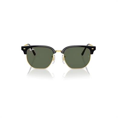 Ray-Ban Junior RJ 9116S 10071 47 New Clubmaster Çocuk Geometrik Altın Üzeri Siyah Güneş Gözlüğü