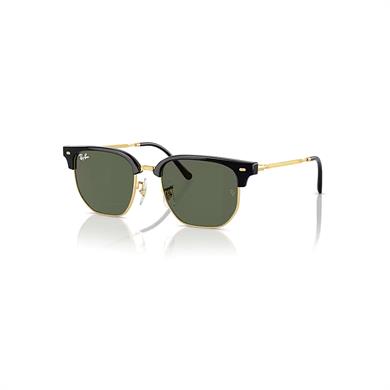 Ray-Ban Junior RJ 9116S 10071 47 New Clubmaster Çocuk Geometrik Altın Üzeri Siyah Güneş Gözlüğü