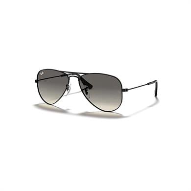 Ray-Ban Junior RJ 9506S 22011 50 Aviator Çocuk Damla Siyah Metal Güneş Gözlüğü