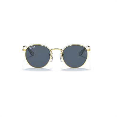 Ray-Ban Junior RJ 9547S 2862V 44 Round Polarize Çocuk Yuvarlak Gold Metal Güneş Gözlüğü