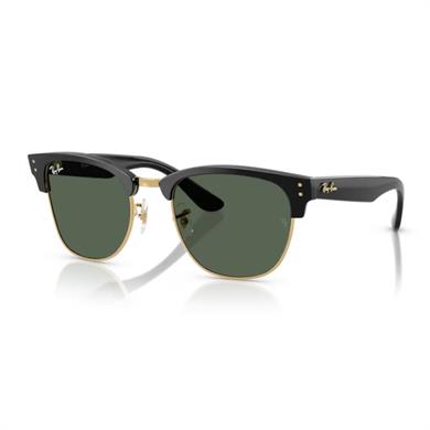 Ray-Ban RB 0504S 6677VR 54 Clubmaster Reverse Unisex Kare Siyah Kemik Güneş Gözlüğü