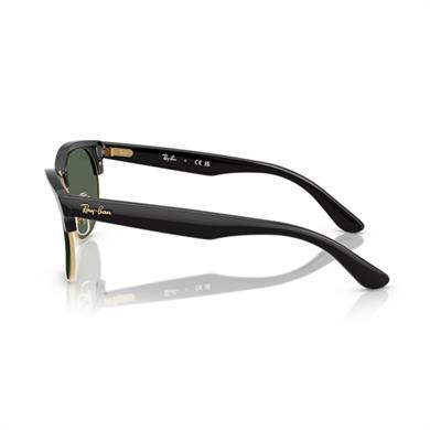 Ray-Ban RB 0504S 6677VR 54 Clubmaster Reverse Unisex Kare Siyah Kemik Güneş Gözlüğü