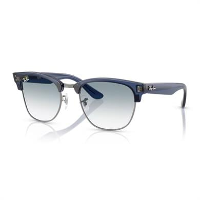 Ray-Ban RB 0504S 670879 51 Clubmaster Reverse Unisex Kare Şeffaf Lacivert Kemik Güneş Gözlüğü