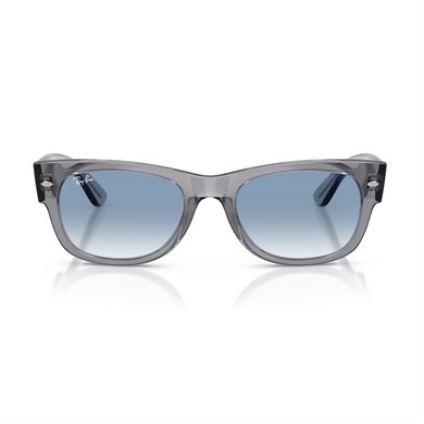 Ray-Ban RB 0832S 68463F 52 Mega Wayfarer Unisex Kare Gri Kemik Güneş Gözlüğü