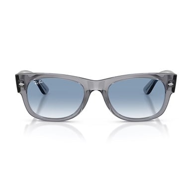 Ray-Ban RB 0832S 68463F 55 Mega Wayfarer Unisex Kare Gri Kemik Güneş Gözlüğü