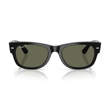 Ray-Ban RB 0832S 90158 52 Mega Wayfarer Unisex Polarize Kare Siyah Kemik Güneş Gözlüğü