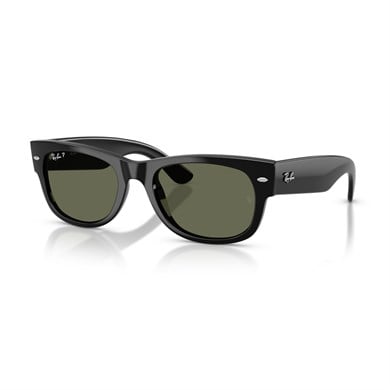Ray-Ban RB 0832S 90158 52 Mega Wayfarer Unisex Polarize Kare Siyah Kemik Güneş Gözlüğü