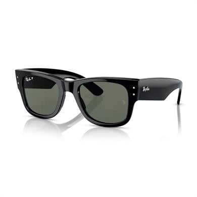 Ray-Ban RB 0840S 90158 51 Mega Wayfarer Polarize Unisex Siyah Kemik Güneş Gözlüğü