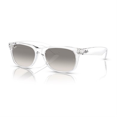 Ray-Ban RB 2132 677432 55 New Wayfarer Unisex Kare Şeffaf Kemik Güneş Gözlüğü
