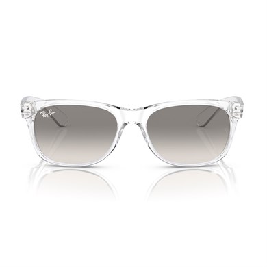 Ray-Ban RB 2132 677432 55 New Wayfarer Unisex Kare Şeffaf Kemik Güneş Gözlüğü