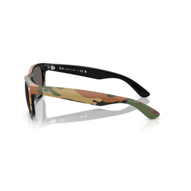 Ray-Ban RB 2132 6822B1 55 New Wayfarer Unisex Kare Çok Renkli Kemik Güneş Gözlüğü