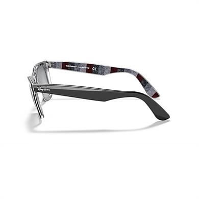 Ray-Ban RB 2140 13183A 54 Wayfarer Erkek Dikdörtgen Siyah Kemik Güneş Gözlüğü