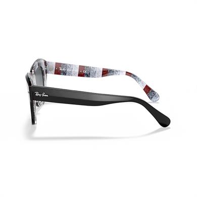 Ray-Ban RB 2186 13183A 49 State Street Unisex Siyah Kemik Güneş Gözlüğü 