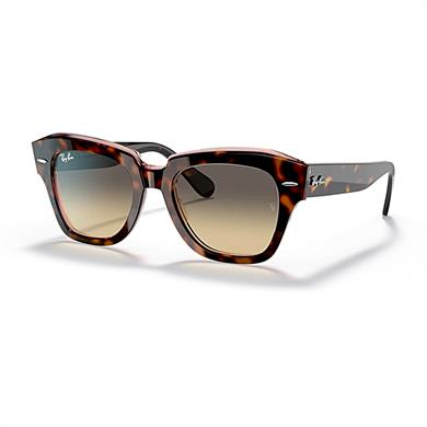 Ray-Ban RB 2186 1324BG 52 State Street Unisex Kemik Güneş Gözlüğü