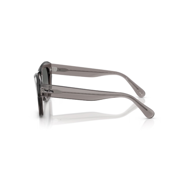Ray-Ban RB 2186 136971 49 State Street Unisex Kare Degrade Gri Kemik Güneş Gözlüğü