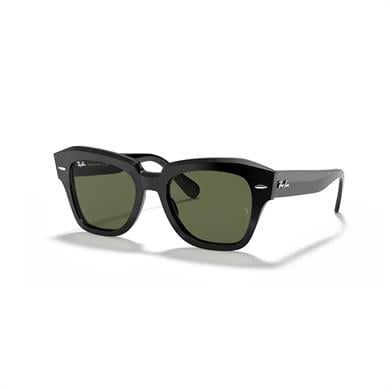Ray-Ban RB 2186 90131 49 State Street Unisex Siyah Kemik Güneş Gözlüğü
