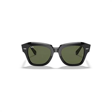 Ray-Ban RB 2186 90131 49 State Street Unisex Siyah Kemik Güneş Gözlüğü