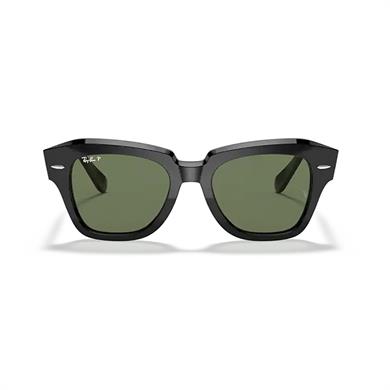 Ray-Ban RB 2186 90158 52 State Street Unisex Polarize Siyah Güneş Gözlüğü