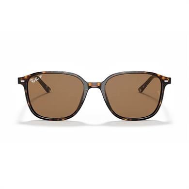 Ray-Ban RB 2193 90257 53 Leonard Unisex Polarize Kahverengi Güneş Gözlüğü