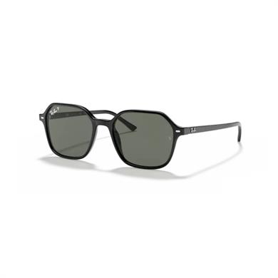 Ray-Ban RB 2194 90158 53 John Unisex Polarize Siyah Kemik Güneş Gözlüğü