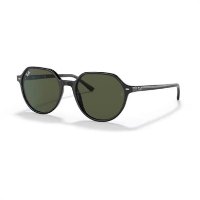 Ray-Ban RB 2195 90131 51 Thalia Unisex Geometrik Siyah Kemik Güneş Gözlüğü