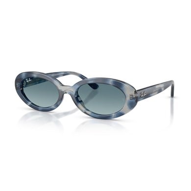 Ray-Ban RB 2223 14503M 54 Kadın Oval Kırçıllı Mavi Kemik Güneş Gözlüğü