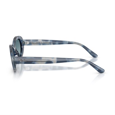 Ray-Ban RB 2223 14503M 54 Kadın Oval Kırçıllı Mavi Kemik Güneş Gözlüğü