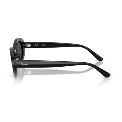 Ray-Ban RB 2223 90131 54 Kadın Oval Siyah Kemik Güneş Gözlüğü