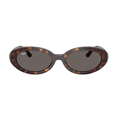 Ray-Ban RB 2223 902B1 54 Kadın Oval Kırçıllı Kahverengi Kemik Güneş Gözlüğü